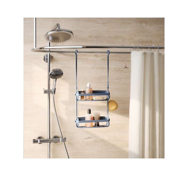 UMBRA organizer łazienkowy FLEX           niebieski