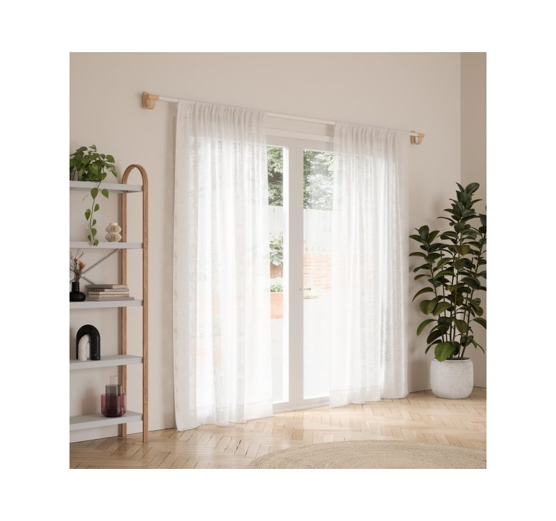 UMBRA karnisz BELLWOOD 107 - 305 cm       biały / brązowy