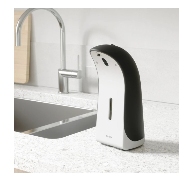 UMBRA dozownik do mydła EMPEROR czarno biały