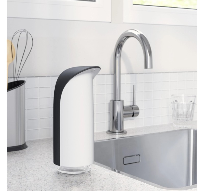 UMBRA dozownik do mydła EMPEROR czarno biały