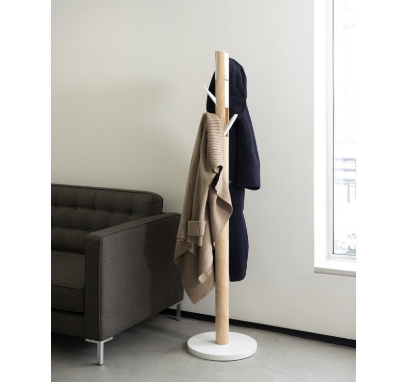 UMBRA wieszak na ubrania FLAPPER biały naturalny