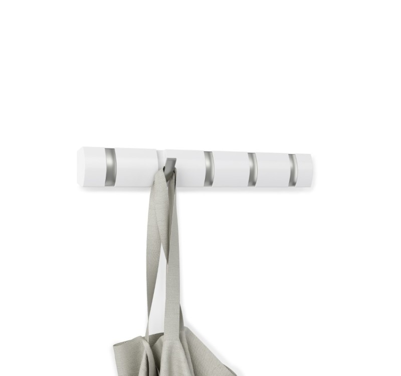 UMBRA wieszak na ubrania FLIP 5 biały