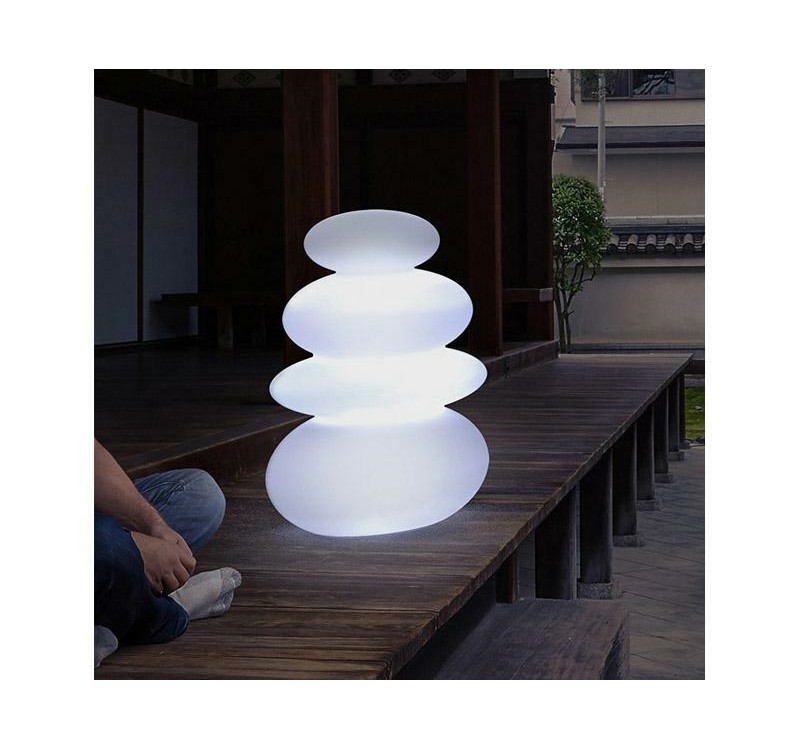 NEW GARDEN lampa ogrodowa BALANS CABLE biała