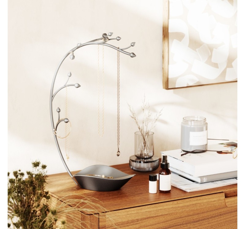 UMBRA stojak na biużuterię ORCHID metalowy