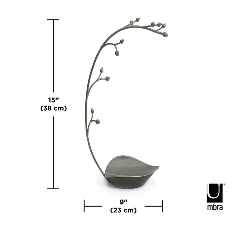 UMBRA stojak na biużuterię ORCHID metalowy