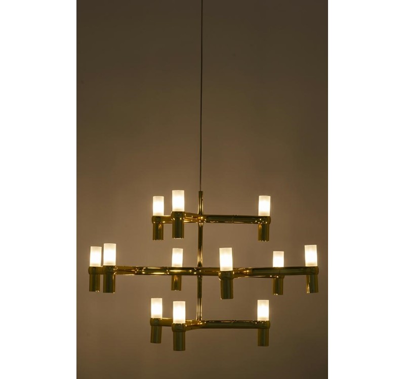 Lampa wisząca ATOMIC złota