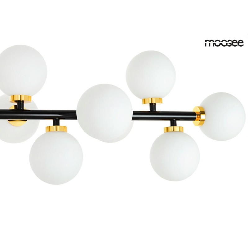 MOOSEE lampa wisząca COSMO LEVEL M - czarna, złota
