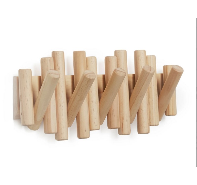 UMBRA wieszak na ubrania PICKET RAIL naturalny