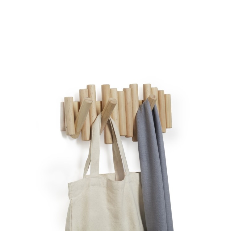 UMBRA wieszak na ubrania PICKET RAIL naturalny