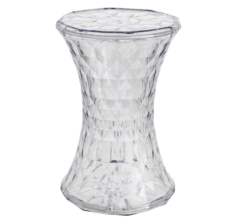 Stołek SOLO transparentny