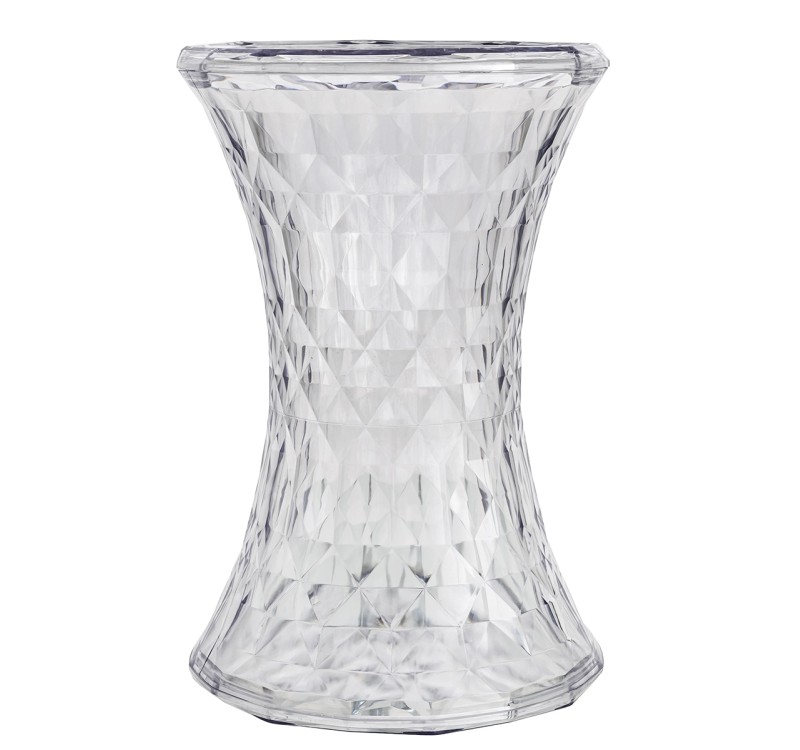 Stołek SOLO transparentny