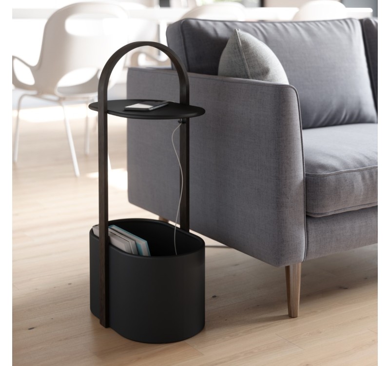 UMBRA stolik kawowy BELLWOOD czarny orzech