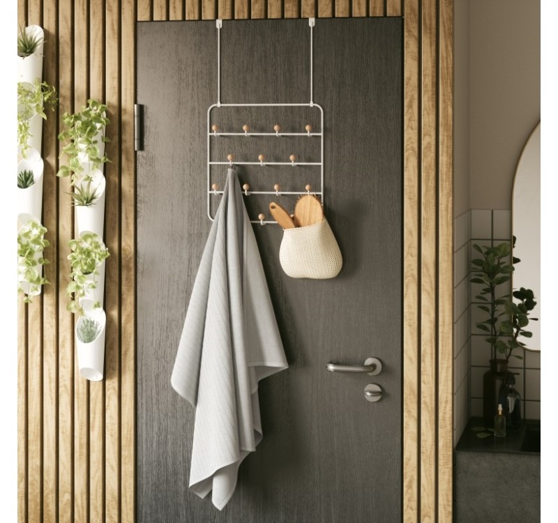 UMBRA wieszak ścienny ESTIQUE biały