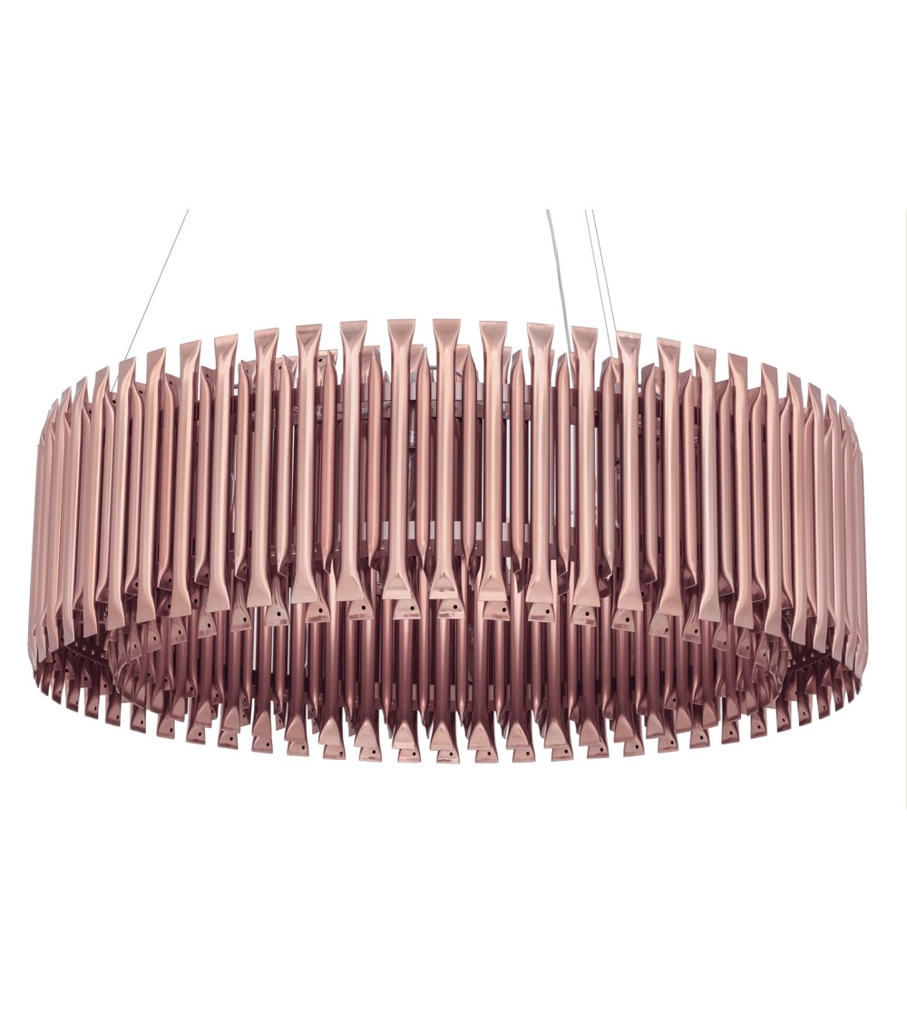 Lampa wisząca GALLIANO miedziana - aluminium, stal węglowa