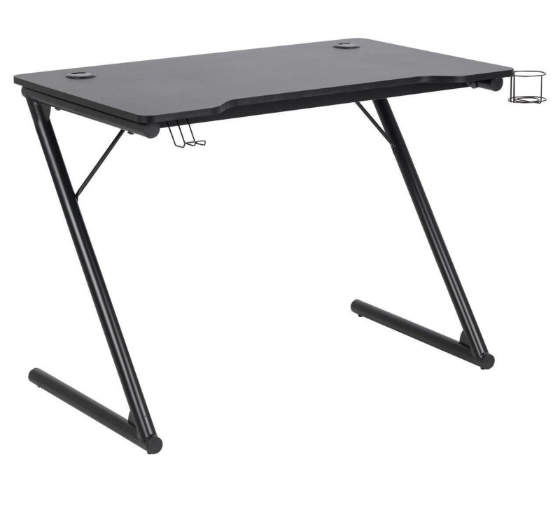 ACTONA biurko gamingowe TROOPER czarne