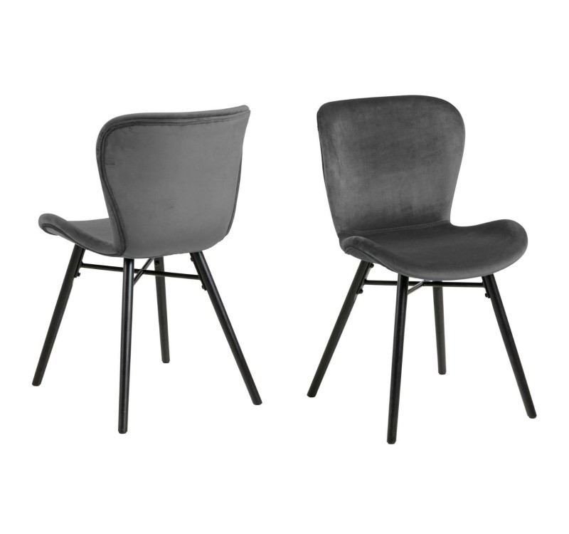 ACTONA krzesło BATILDA -1A ciemny szary