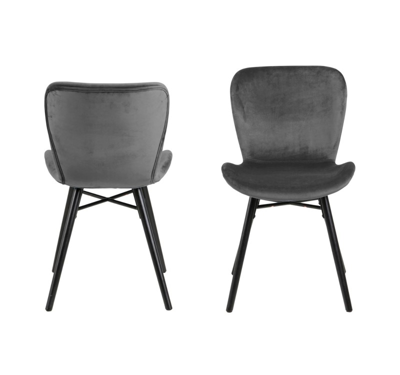 ACTONA krzesło BATILDA -1A ciemny szary