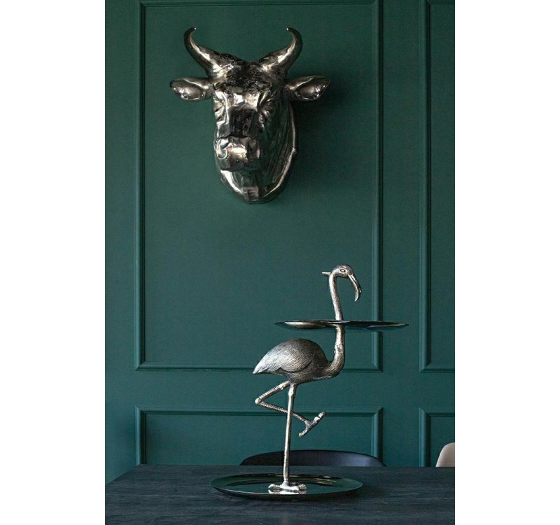 KARE patera / etażerka FLAMINGO srebrna