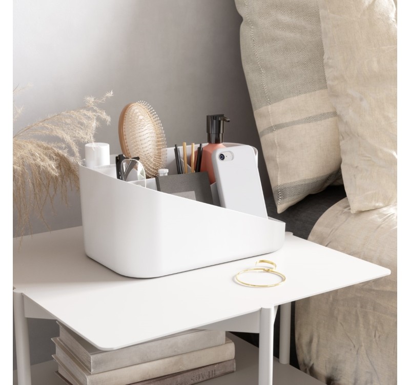 UMBRA organizer kosmetyków GLAM biało-szary