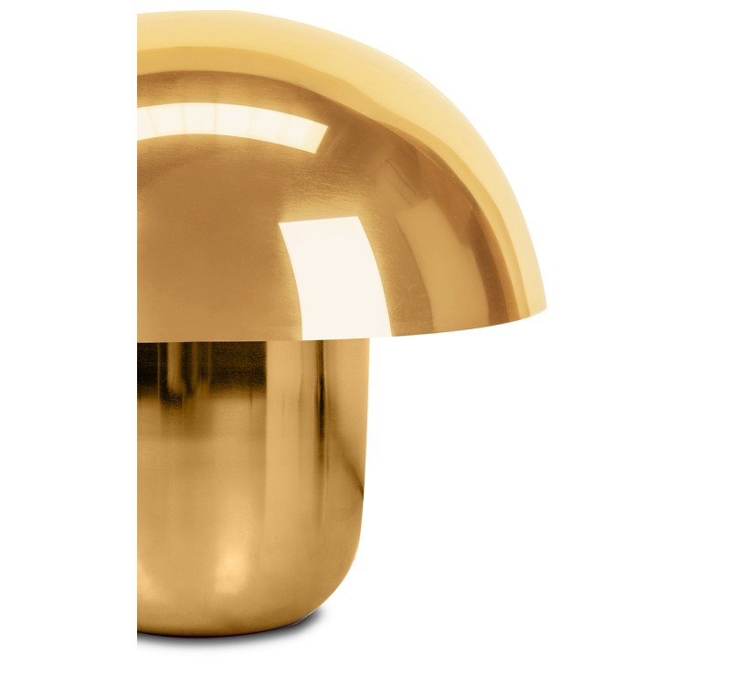 KARE lampa stołowa MUSHROOM mosiężna 44 cm