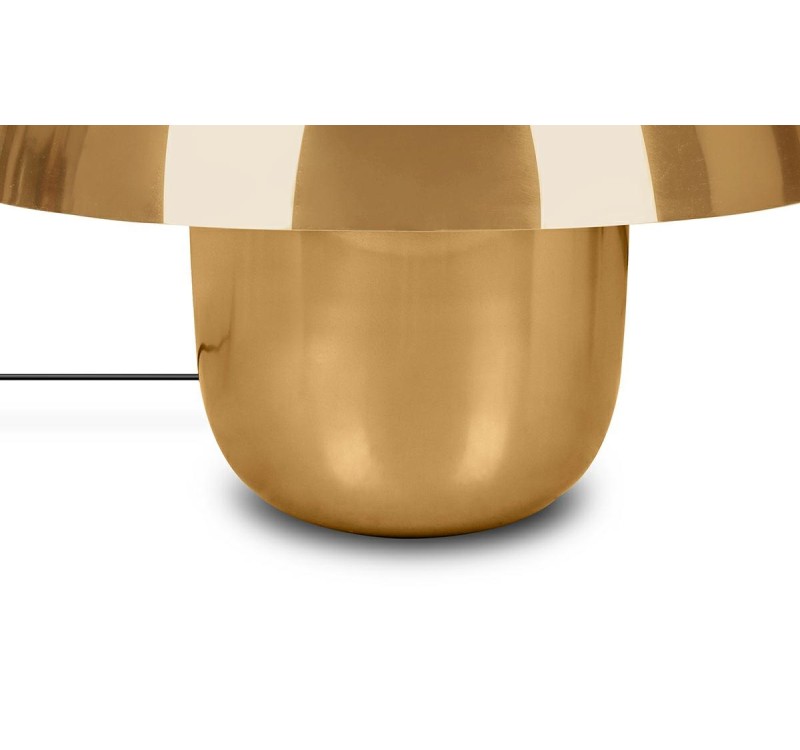 KARE lampa stołowa MUSHROOM mosiężna 44 cm