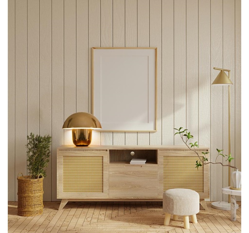 KARE lampa stołowa MUSHROOM mosiężna 44 cm