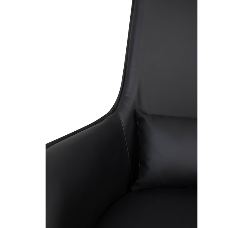 Fotel VICTOR czarny PU