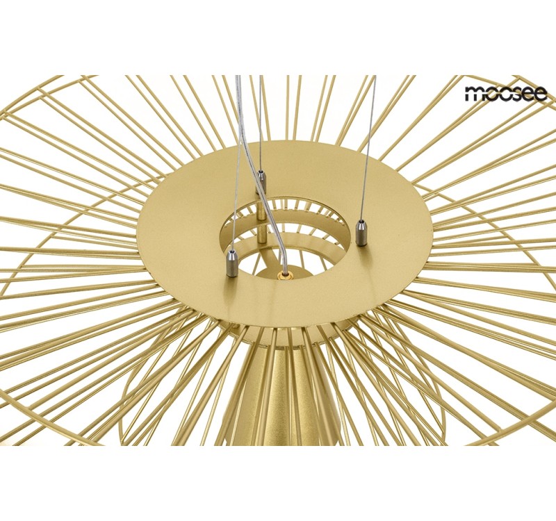 MOOSEE lampa wisząca SESTO złota