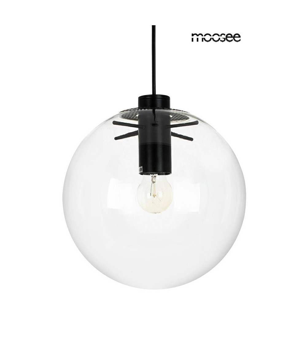 MOOSEE lampa wisząca SANDRA 35 czarna