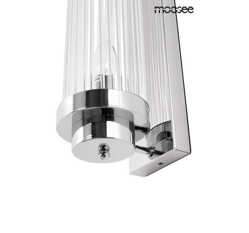 MOOSEE lampa ścienna COLUMN 60 srebrna