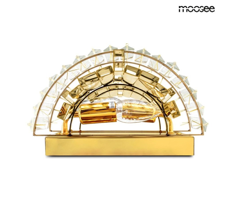 MOOSEE lampa ścienna TOWERS złota