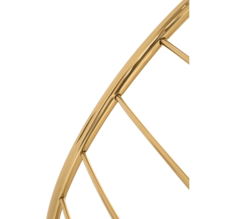 Fotel wiszący GABBIA złoty / beżowy