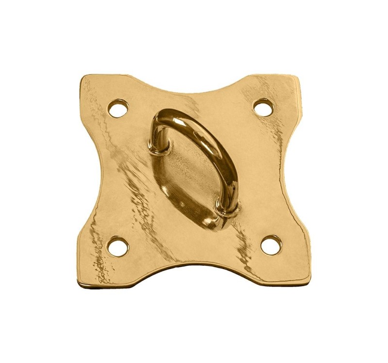 Fotel wiszący GABBIA złoty / beżowy