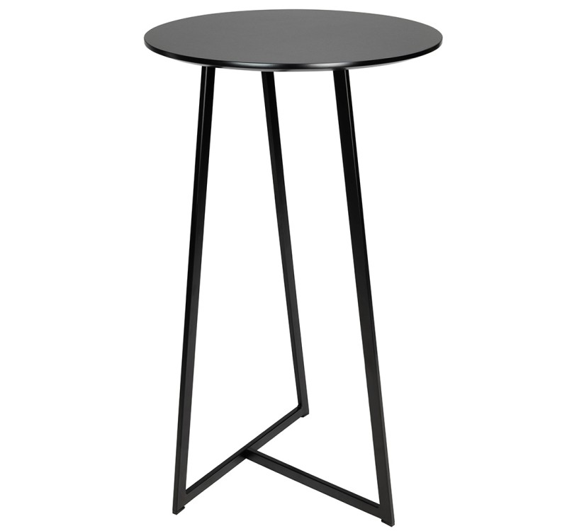 Stolik barowy ALLEN 60 czarny