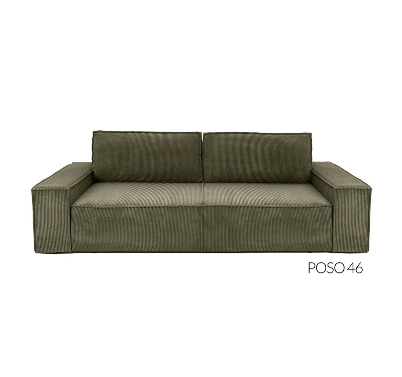 Sofa PILLOW z funkcją spania - I grupa tkanin