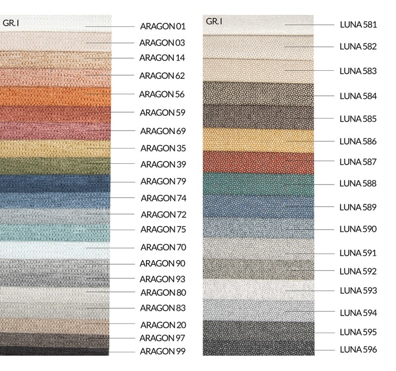 Sofa PILLOW z funkcją spania - I grupa tkanin