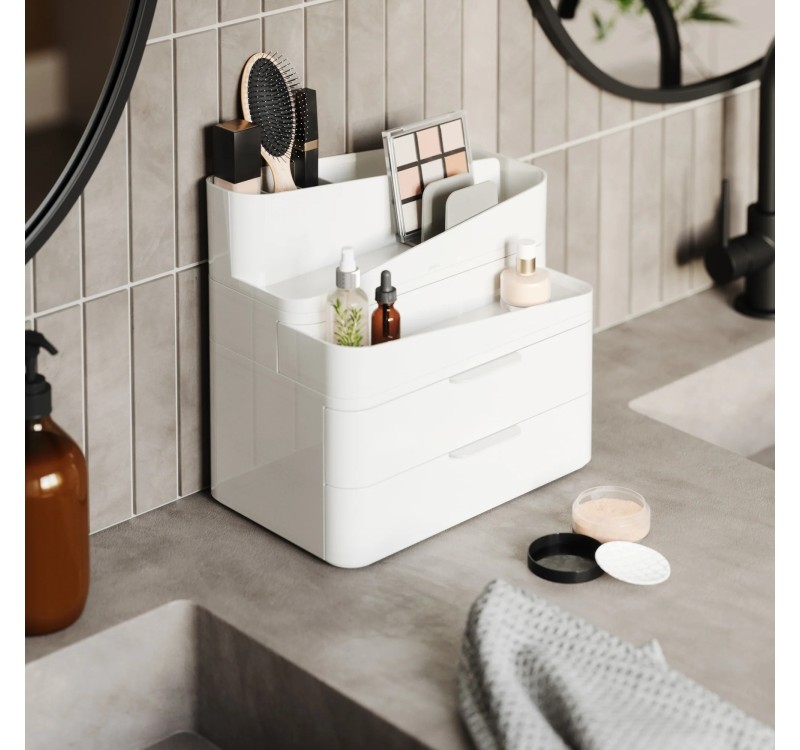 UMBRA organizer kosmetyków GLAM LARGE biały