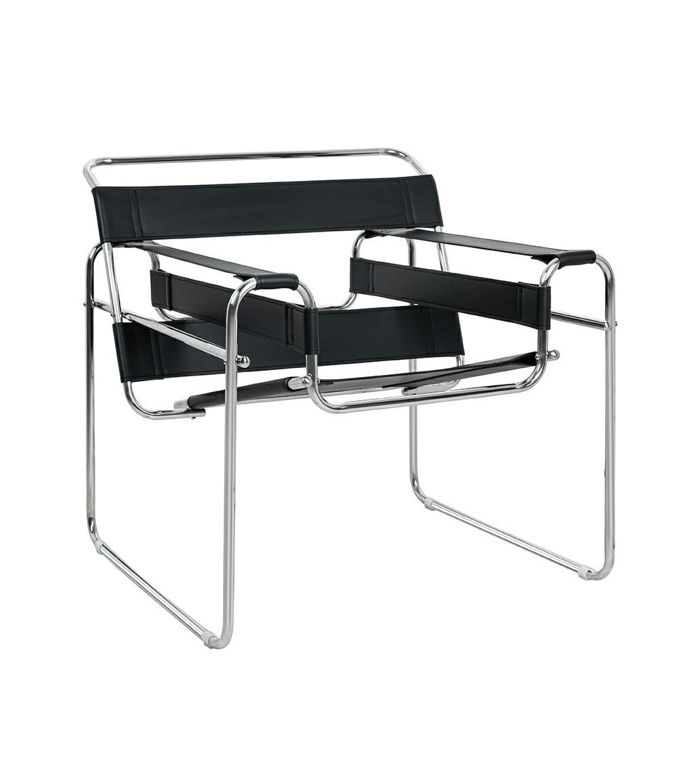 Fotel IVAN czarny - ekoskóra