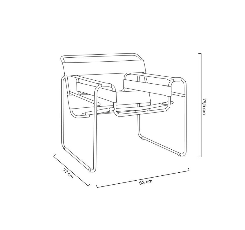 Fotel IVAN czarny - ekoskóra