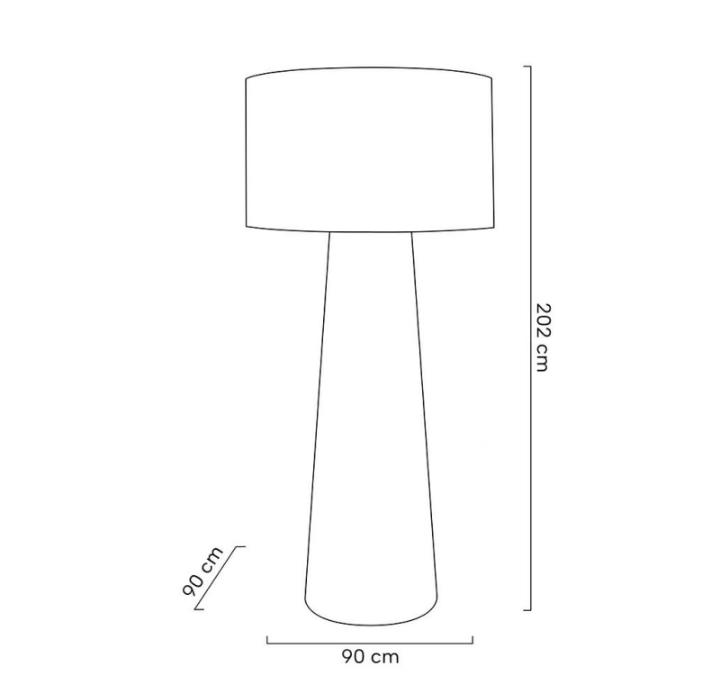MOOSEE lampa podłogowa KAS 200