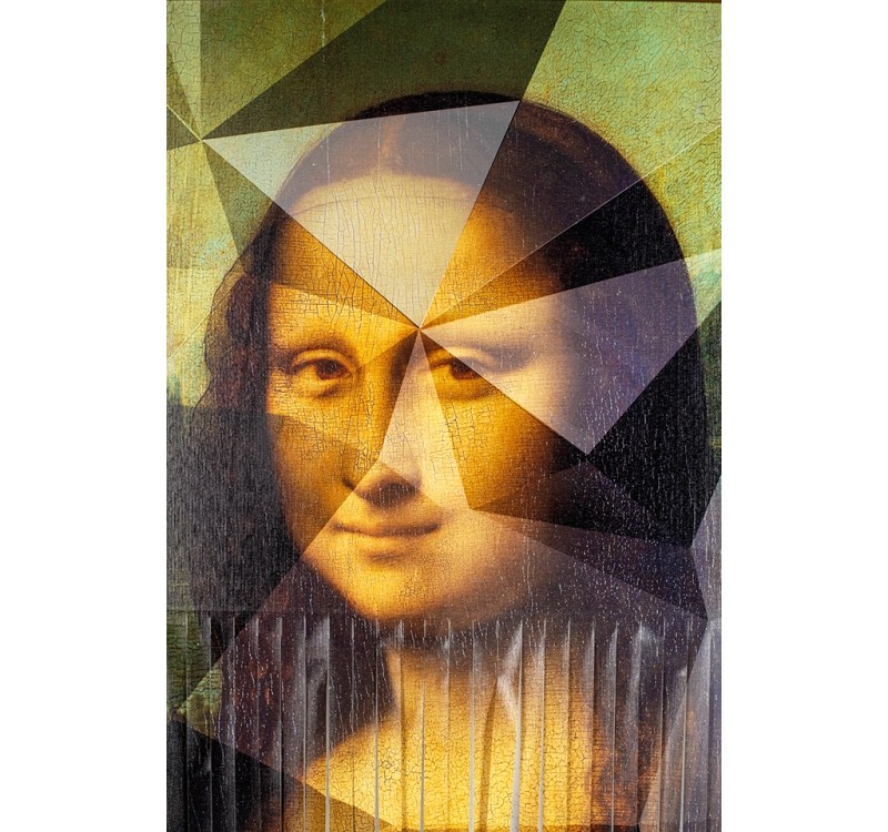 KARE obraz MADEMOISELLE LISA 130x163cm