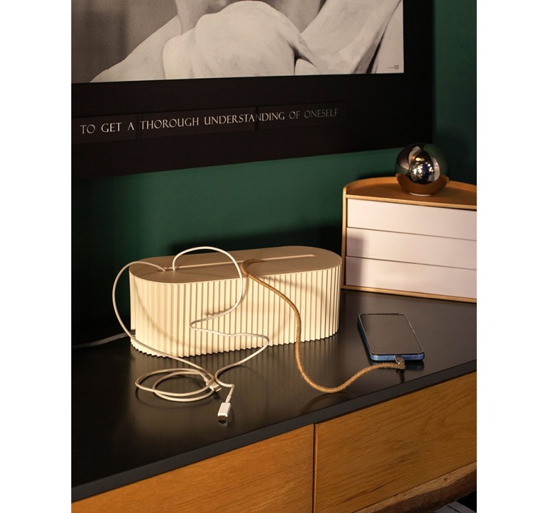 Organizer na przedłużacz SHP DULE beżowy