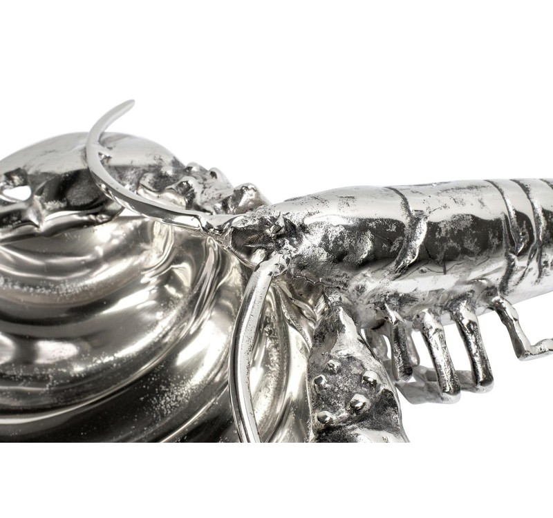 KARE chłodziarka na napoje / patera       LOBSTER srebrna