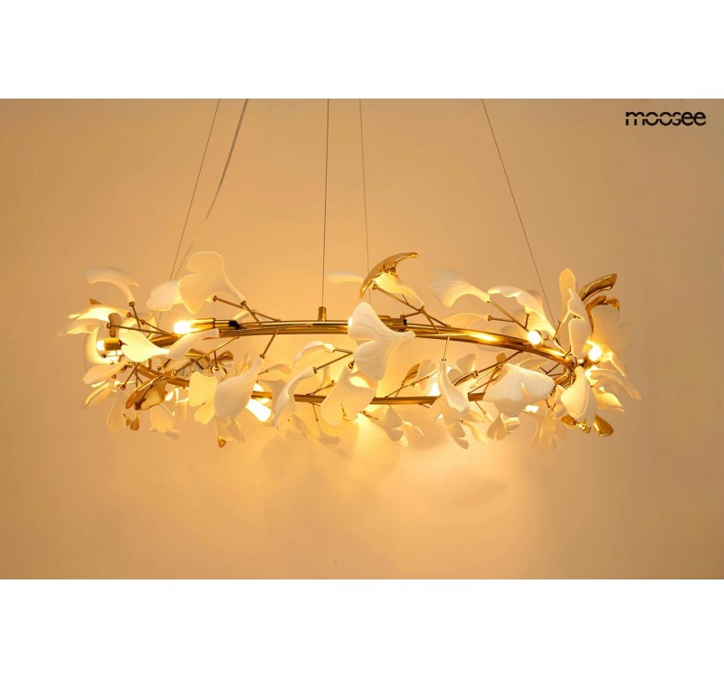 MOOSEE lampa wisząca FLORA 100 złota