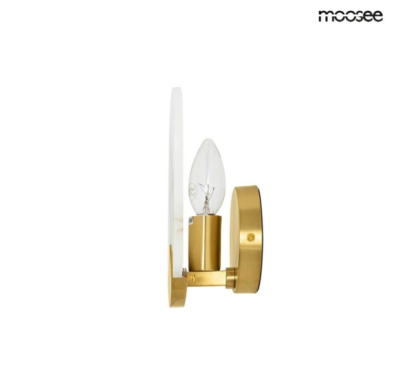 MOOSEE lampa ścienna LUXIO złota