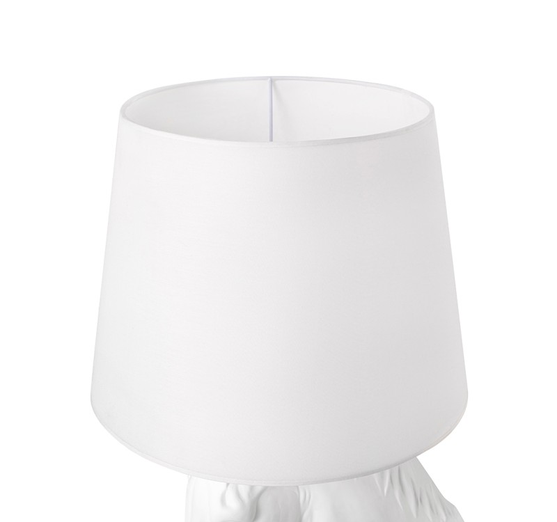 MOOSEE lampa podłogowa KOŃ HORSE STAND    M biała - włókno szklane