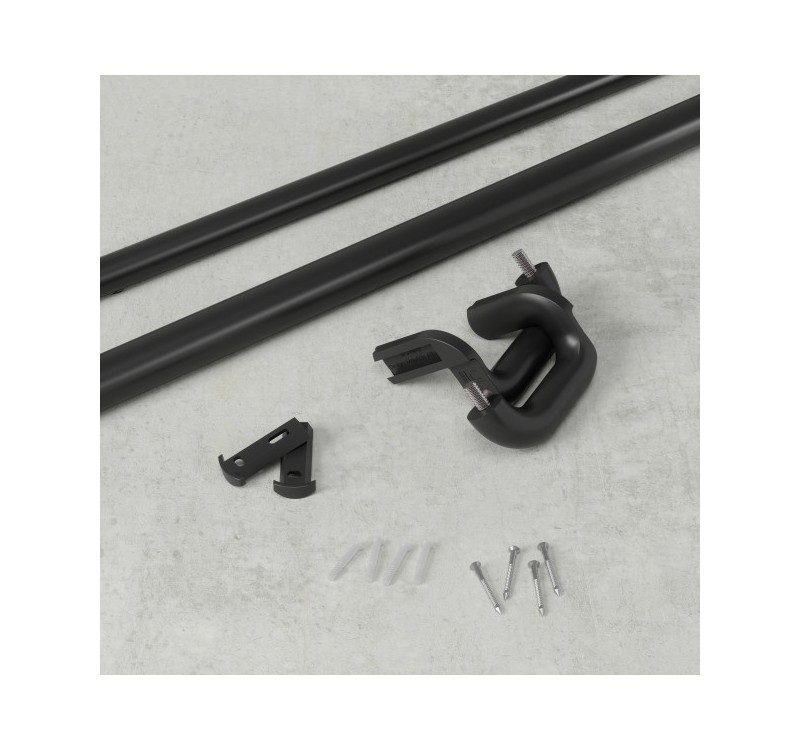 UMBRA karnisz TWILIGHT 168 - 365 cm       czarny mat