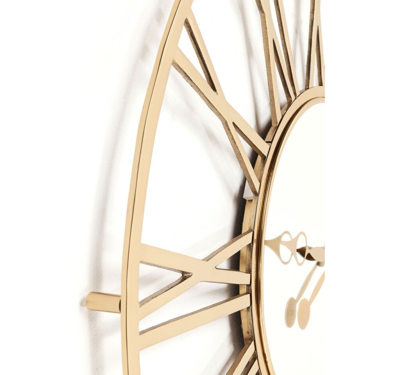 KARE zegar GIANT 120 złoty