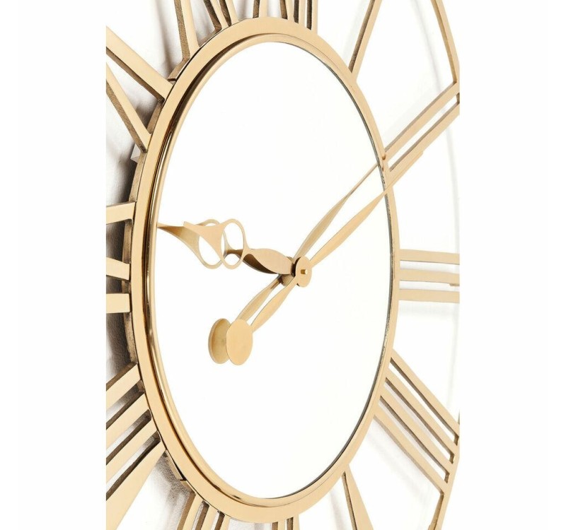 KARE zegar GIANT 120 złoty