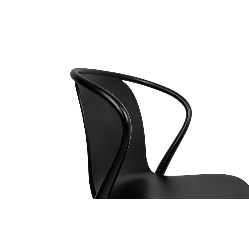 Krzesło SPARKS czarne - polipropylen